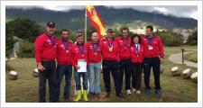 Bronce para un equipo español con cuatro andaluces en el I Campeonato del Mundo de Paramotor Slalom en Francia