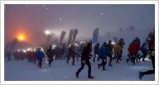 300 corredores acaban la III edición del Snow Running en condiciones extremas