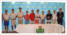 Víctor Pastor, Laura Gómez, Ignacio Puente e Isabel Bascuas, vencedores en Golf Novo Sancti Petri