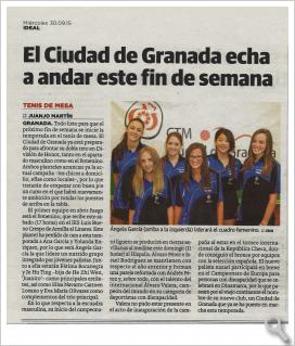 Información del diario Ideal Granada
