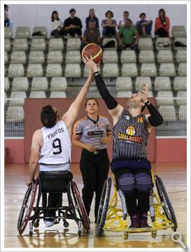 Imagen de un partido entre BSR Vistazul y Global Basket UAB