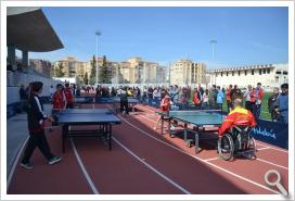 El CTM Ciudad de Granada celebró el Día de Andalucía en el Estadio de la Juventud