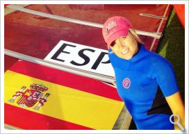 Blanca Manchón, nº 3 del ránking mundial de la disciplina olímpica del windsurf, la clase RS:X
