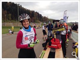 Victoria Padial "Campeonato de Biatlón en Francia"