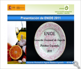 Encuesta Nacional de Ingesta Dietética Española 2011
