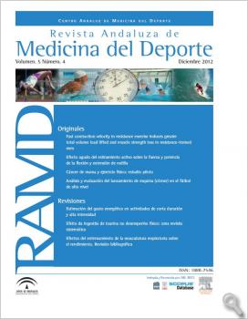 Revista Andaluza de Medicina del Deporte. Volumen 5, número 4 (diciembre 2012)
