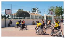 El Rincón Fertilidad AMIVEL continua con el Proyecto “Baloncesto Inclusivo en el Colegio"