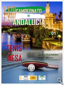 Cartel ganador para la 63 edición del Campeonato de Andalucía