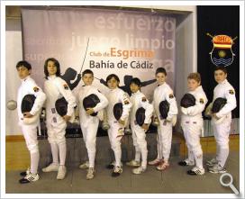 Los tiradores del Club de Esgrima Bahía de Cádiz participan este fin de semana en la II Copa de Andalucía