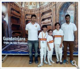 Club de Esgrima Bahía de Cádiz oro y plata en el Criterium Nacional