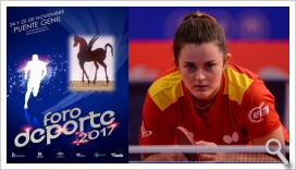 Ana García- I Gala FORO del Deporte-BRONCE Open España-3º Ronda ETTU. 