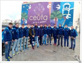 La delegación sevillana en Ceuta.