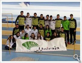 Equipos junior de Unicaja Atletismo Jaén