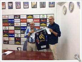 Presentación de Quino Soler como nuevo entrenador del Ángel Ximénez