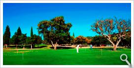 Campo de golf del Parque Deportivo La Garza Hoyo a hoyo