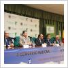 Mesa inauguración XI Congreso de la Asociación Andaluza de Gestores del Deporte 