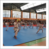 Lora del Río con la Selección Nacional de Karate