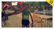 Fran Lara ganador de la Media Maratón de Jaén