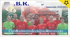 El Club Bádminton Soderinsa Rinconada ya está en Semifinales