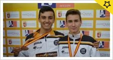 Dos bronces para el Unicaja en el Campeonato de España Cadete de pista cubierta