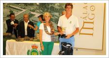 María Parra y Antonio Cruz-Conde brillan en el Campeonato Internacional Individual de Andalucía de golf