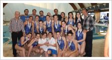 El CW Marbella gana la Liga Femenina andaluza de waterpolo
