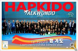 ANDALUCÍA CAMPEONA DE ESPAÑA DE HAPKIDO C.S.D.