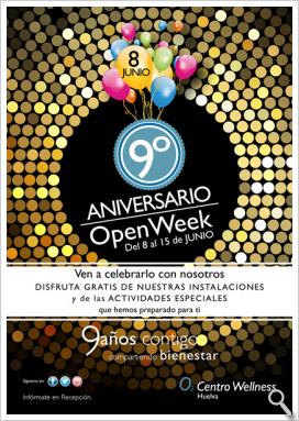 9º Aniversario de O2 Centro Wellness Huelva