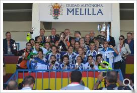 El Fundación Cajasol Sporting mejor equipo femenino de 2015 por la Junta de Andalucía