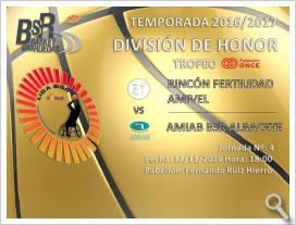 Previa partido Rincón Fertilidad AMIVEL y AMIAB BSR Albacete.