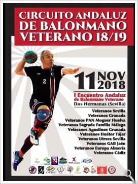 La localidad sevillana de Dos hermanas acoge el I Encuentro Andaluz de Balonmano Veterano 2018/2019