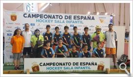 Sexta plaza para el Club Hockey Benalmádena en el Campeonato de España de hockey sala infantil masculino