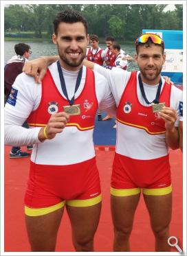 Canalejo y García lucen medalla.