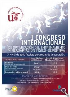 I Congreso Internacional de Optimización del Entrenamiento y Readaptación Físico Deportiva