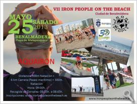 VII Iron People on the beach Ciudad de Benalmádena
