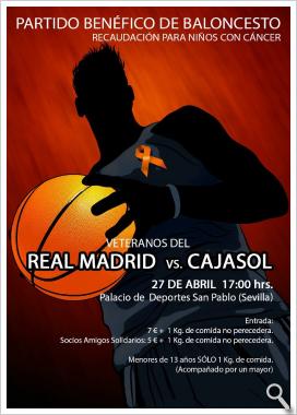 Partido benéfico Veteranos del Cajasol-Real Madrid