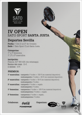 IV Open Pádel Sato Sport Club