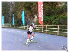 Victoria Padial finaliza 11ª en el Campeonato de Francia de Biathlon de Verano en Bessans, Francia