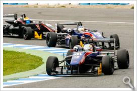 Carreras de F-3 en el Circuito de Jerez.