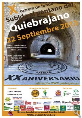 Cartel de la Carrera Internacional Subida al Pantano del Quiebrajano