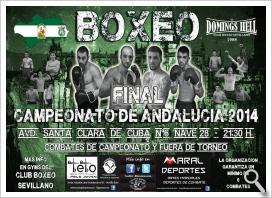 Final del Campeonato de Andalucía de Boxeo en Santa Clara, Sevilla