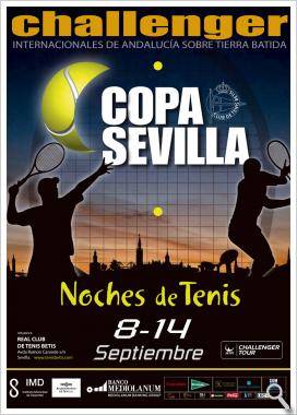 Cartel del ATP Challenger Copa Sevilla Internacionales de Andalucía