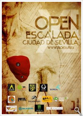 Cartel Open Escalada Ciudad de Sevilla