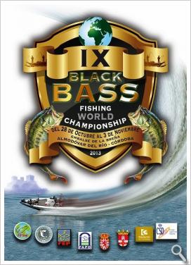 Cartel de la IX edición del Campeonato del Mundo de Black-Bass Embarcación.