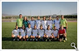 El equipo femenino de fútbol 7 de la UMA, subcampeón de Europa universitario