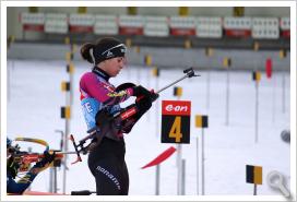 Nueva experiencia de Victoria Padial en los 15 km individual del Biatlón en Ruhpolding, Alemania