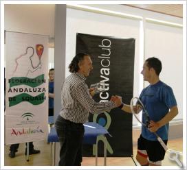 Campeonato del Circuito de Andalucía de Squash: Neil Mc Carrón. Campeón de la Prueba Activa Jerez 2014