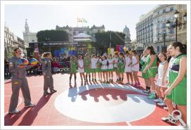 Protagonismo del Náutico en el Road Show de la Copa del Mundo de Baloncesto