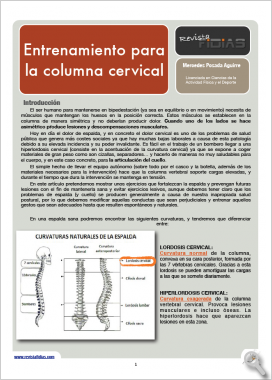 Entrenamiento para la Columna Cervical
