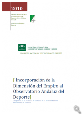 Incorporación de la Dimensión del Empleo al Observatorio Andaluz del Deporte